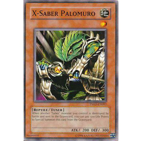 YuGiOh The Shining Darkness Common X-Saber Palomuro TSHD-EN093