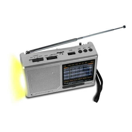 Technical Pro Solar Powered AM/ FM/ SW Radio Por