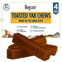 Dogsee Toasted Himalayan Yak Cheese Dog Chews (Large - 4 Chews)