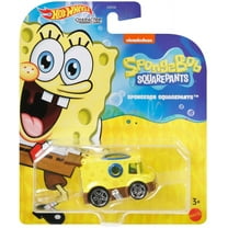 Hot W Heels Character Cars Spongebob Squarepants Diecast 1/64 Gyb12
