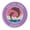 Cotton Candy Purple, variant on Kailua-Kona, Hawaii Dolphin Sunset 3.5 Inch Iron Or Sew On Embroidered Fabric Badge Patch Ocean Beach, Salt Life Iconic Series