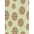 thumbnail image 1 of Ahgly Company Indoor Rectangle Patterned Golden Blonde Gold Novelty Area Rugs, 3' x 5', 1 of 6