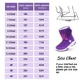 thumbnail image 6 of Harvest Land Toddler Girls Snow Boots Kids Winter Warm Boots Waterproof Slip Resistant Outside Shoes(Toddler/Little Kids/Big Kids), 6 of 6