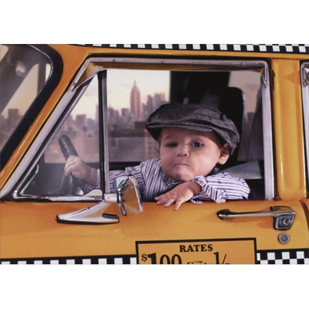 Avanti Press - Avanti Press Grumpy Baby Taxi Driver Funny Birthday Card