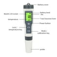 thumbnail image 4 of Digital Ph Meter with Atc 3 In 1 Water Quality Tester Ph/Temp Meter Total Dissolved Solid Tester Water Detector for Drinking Water Pool Spa Lab Aquarium Pond Ph Test Tool for Water, 4 of 7