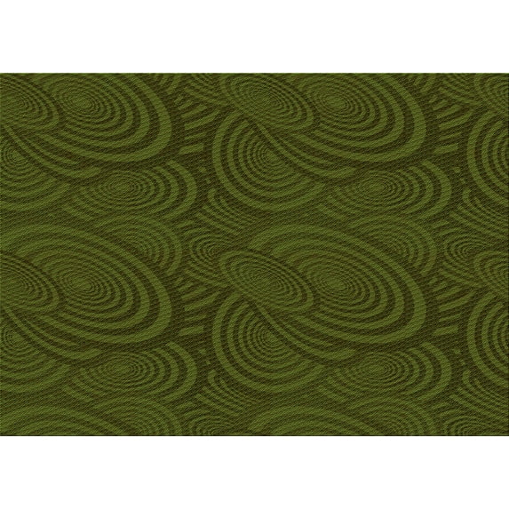 Ahgly Company Indoor Rectangle Patterned Blood Night Red Area Rugs, 2' x 5'