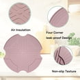 thumbnail image 3 of FRKSMD-Silicone Heat Resistant Mat for Crispi Air Fryer, Non-Slip Hot Pad Protect Countertop from Heat Damage for Crispi Accessories Periwinkle, Compatible with Airfryer FN101PL, 3 of 3