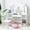 white, variant on CREATIVE HOBBIES Kids Vanity Table, Princess Makeup Desk & Chair Set withTouch Light Detachable Tri-Folding Mirror, Open Storage Shelves, Wooden Girls Vanity Dressing Table, Pretend Play Vanity Set