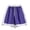 Purple, variant on Mens Color Block Casual Shorts Above Knee Streetwear Lightweight Short Pants 7" Inseam Drawstring Summer Fashion with Side Pockets