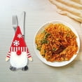 thumbnail image 4 of Event & Party Tableware Holders with Santa Snowman Design for Dinner and Silverware Covers, 4 of 6