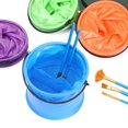 thumbnail image 3 of Water Bucket Multifunctional Portable Foldable Retractable Bucket For Art Brush Calligraphy Wash Pen, 3 of 7
