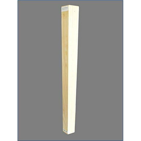 BingLTD - 29 Shaker Style Hardwood Table Leg - Set of 4 (1135E-UNF)