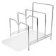 thumbnail image 1 of Soporte de acero inoxidable para tabla de cortar, organizador de encimera para tapa de sartén, 1 of 8