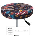 thumbnail image 4 of Disketp United States Of America Funda Redonda para Taburete, Funda de Cojín para Silla de Bar Suave y Elástica-14 inch, 4 of 7