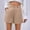 *Beige, variant on ClodeEU Women's High Waisted Soft Denim Shorts with Frayed Hem,Loose Fit Casual Jean Shorts Beige,Womens Plus XXL
