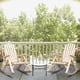 thumbnail image 4 of Mecedora de Madera Zimtown Adirondack para Patio Color Madera, 4 of 7
