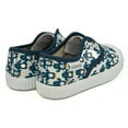 thumbnail image 5 of Victoria Girls Slip On Canvas Shoes, Blue \ White,3 M US, 5 of 7
