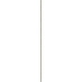 thumbnail image 4 of Ekena Millwork 47"H x 3/4"T Wabash PVC Adjustable Decorative Slat Wall Panel Kit, Unfinished (contains 23 Slats + 1 Straight Edge Starter Slat), 4 of 15