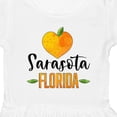 thumbnail image 4 of Inktastic Sarasota Florida Orange in Heart Girls Toddler Dress, 4 of 5