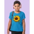 thumbnail image 2 of Sunflower T-Shirt Juniors -SPIdeals Designs,  Large, 2 of 4