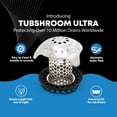 thumbnail image 4 of Filtro para Desagüe TubShroom Ultra de Acero Inoxidable para Cabello, 4 of 9