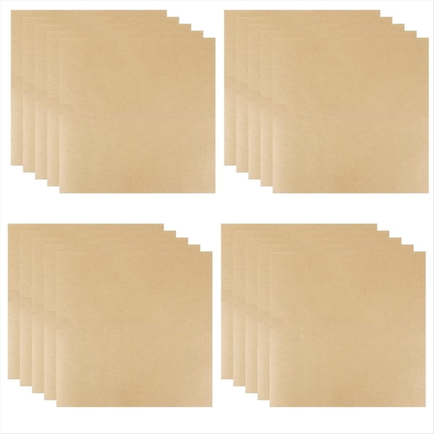 100 Unidades de Filtro de Café para Verter, Papel de Filtro de Café Desechable Cuadrado Natural para Goteros de Cafetera