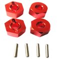 thumbnail image 1 of Adaptador de rueda de montaje hexagonal Tholdsy 4 Uds 1/10 para WLtoys K949 10428 RC Rojo, 1 of 6