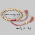 thumbnail image 2 of COMPUKAS tassel bracelet Simple Fashionable Copper Decorative 1Set for Adults Holiday, 2 of 8