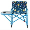 thumbnail image 2 of Chaise de Directeur pour Enfants Ozark Trail avec Table Latérale, Capacité de Poids de 125 Lbs, Bleue, Table pour Nourriture ou Collations avec Porte-Gobelet, Tissu de Polyester, 2 of 8