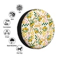 thumbnail image 4 of Naloa Hawaii Palms PVC Leather Spare Tire Wheel Cover for Car Truck SUV Camper Trailer Universal Fit many size14 inch, 4 of 6