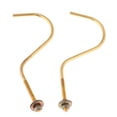 thumbnail image 1 of 1 Pair Brass Billiards Snooker Pool Table Edge Hook Racks Sticks Holder Mount Bottom Of The Table, 1 of 8