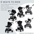 thumbnail image 2 of Britax Grove™ Modular Stroller, Lightweight Stroller with CozyFit™ Insert and Bumper Bar, 6 Ways to Ride, SafeWash, Pindot Onyx, 2 of 5