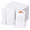 White-3.5x6.5in-1000 PCS, variant on 1000 Pack Money Envelopes 3.5x6.5in Brown Small Parts With Gummed Flap For Home And Officee Item Organizer