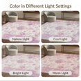 thumbnail image 7 of ODIKA 8'x10' Washable Area Rug Non-Shedding, Easy Care, Vintage Distressed Botanical Toile Faded Damask Ornate Scrolling for King Size Bedroom Under Bed, Master Suite, 7 of 7