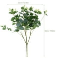 thumbnail image 2 of Greenadscape Tallo Artificial De Hojas De Verde Para Adornos En El Hogar Y Eventos, 2 of 8
