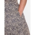 thumbnail image 4 of Terra & Sky Women's Plus Sleeveless Button Front Tiered Cotton Mini Dress, Sizes 0X-5X, 4 of 5