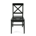 thumbnail image 7 of Bono Acacia Wood Dining Chairs, Set of 2, Black, 7 of 7