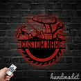 thumbnail image 5 of Handmadetneonsign Handyman Name Metal Wall Art Light, Repair Tools Metal Sign Wall Decor, Driller Metal Decor, 5 of 5