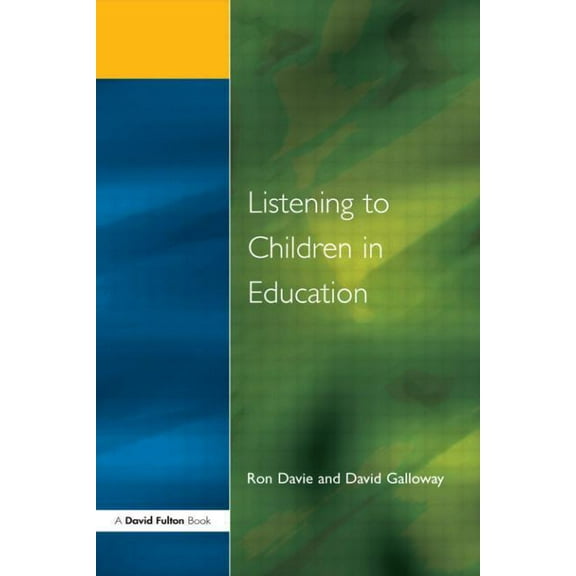 Listening to Children in Educ, (Paperback)