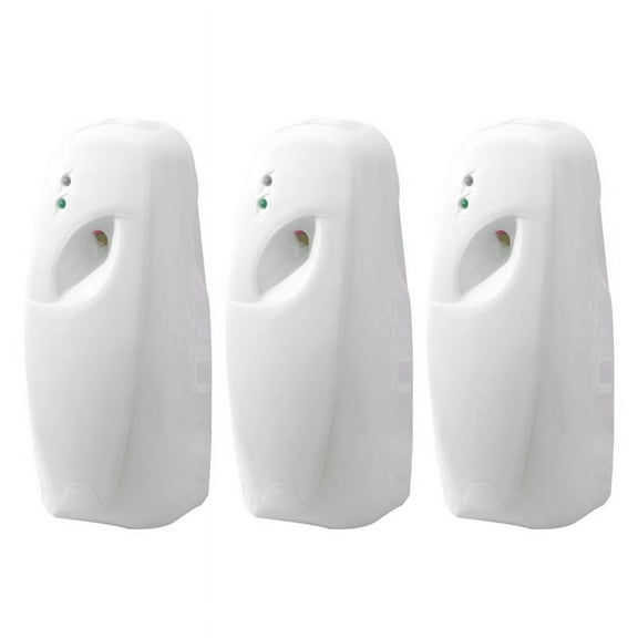 3X Automatic Perfume Dispenser Air Freshener Aerosol Fragrance for 14cm Height Fragrance Can (Not Including)