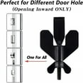 thumbnail image 4 of HIBIBUD 2026 New Portable Door Lock for Travel,Door Stopper Self Defense Security Devices,Safety and Privacy Door Locker Latch for Traveling Hotel Home Apartment College, 4 of 7
