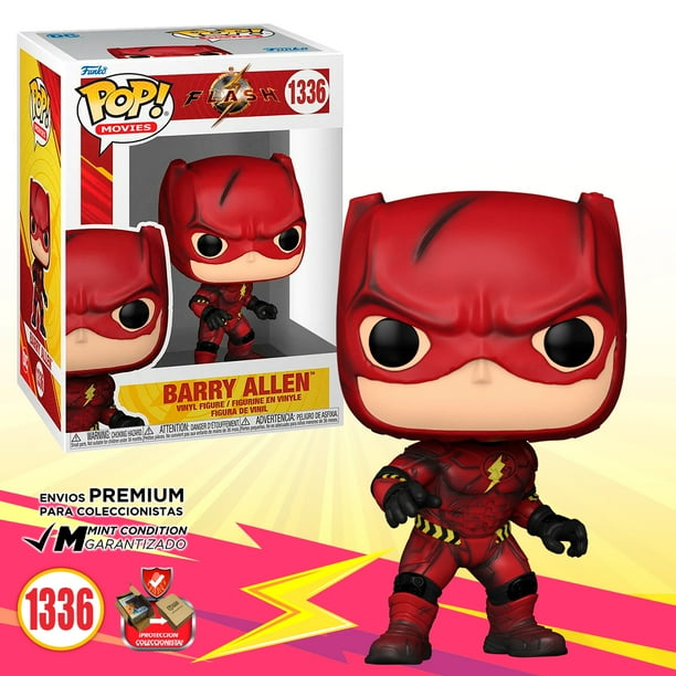 Funko Pop Barry Allen #1336 Flash Pelicula DC Comics Original Traje Rojo