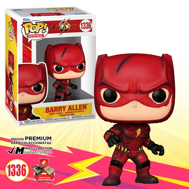 Funko Pop Barry Allen #1336 Flash Pelicula DC Comics Original Traje Rojo