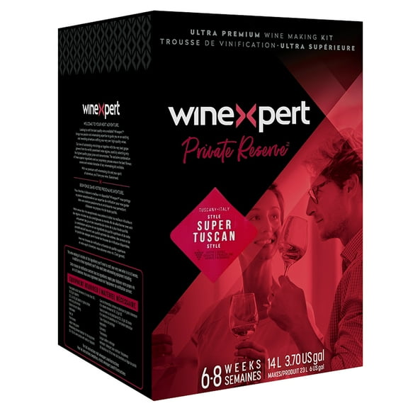 Winexpert Private Reserve Italian Super Tuscan Wine Kit