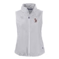 thumbnail image 2 of Women's Cutter & Buck  Gray Minnesota Golden Gophers Vault Charter Eco Recycled Full-Zip Vest, 2 of 3