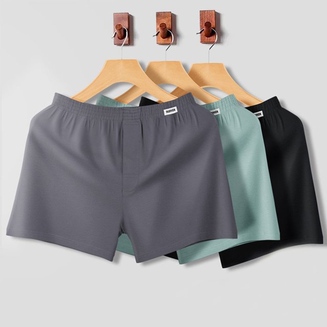 Pantalon de Sommeil Uni pour Homme Shorts Amples Shorts de Pyjama
