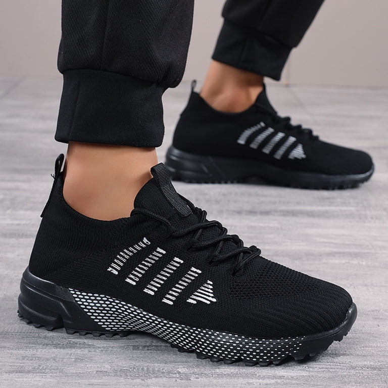 Men\'s Athletic‎ Running Casual Sports Shoes Non-slip Sneakers Men’s 10 (EU44) Men main image 3