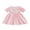 Pink Daddy's Girl, variant on Toddler Baby Girl Summer Smocked Dress Kids Baby Girls Mathers Day Fathers Day Outfit Mama's Girl Daddy's Girl Dress Bow Letter Ruffle Trim Round Neck Short Sleeve A-line Princess Dress
