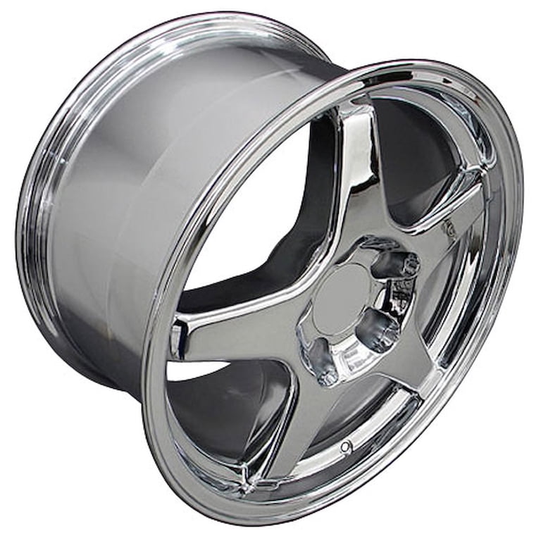 OE Wheels Corvette C4 ZR1 Style Wheel, Chrome Rims for 1988-04