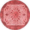 thumbnail image 1 of Ahgly Company Indoor Round Persian Red Traditional Area Rugs, 8' Round, 1 of 4